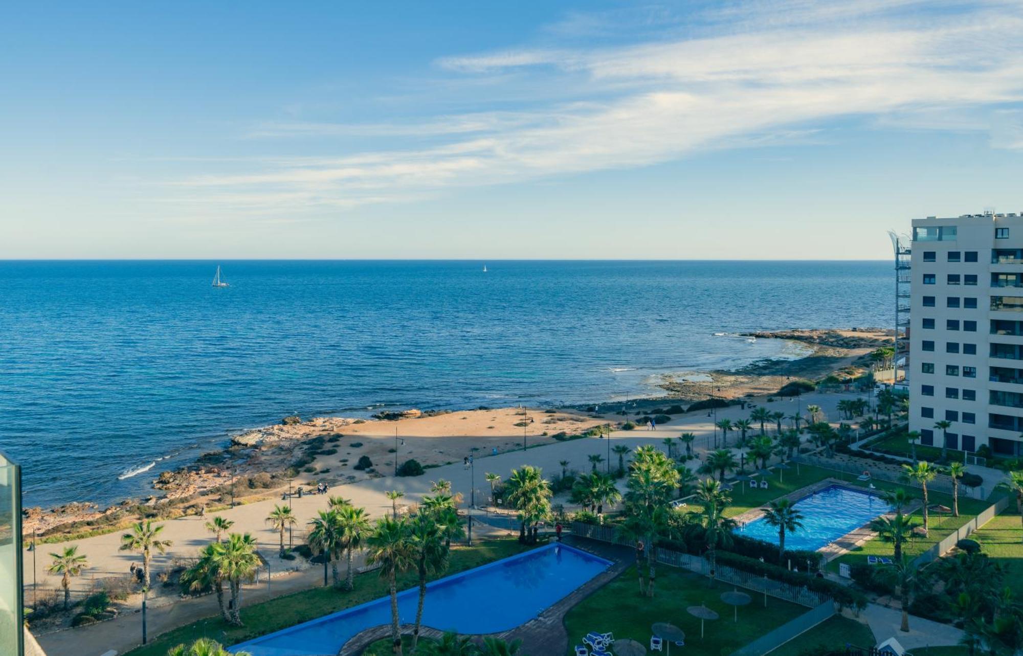 Apartamento Premium Con Jacuzzi Y Vistas Al Mar En Punta Prima, Torrevieja By Rentalole Extérieur photo